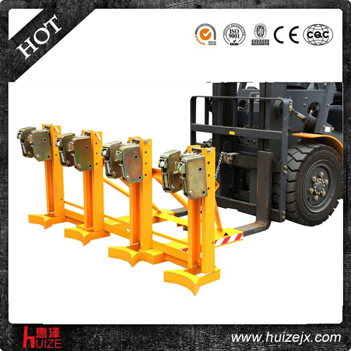 四桶夾具（一次夾4只桶,雙夾爪，夾塑鐵桶）