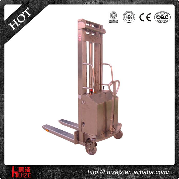 半電動堆高車(不銹鋼304材質(zhì)) 半電動堆高車(不銹鋼304材質(zhì))